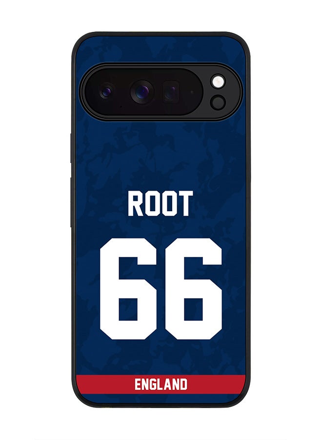 For Google Pixel 10 Pro Case,Slim fit Camera Protection, Shockproof Thin Phone cover  - England Joe Root, Jersey No 66